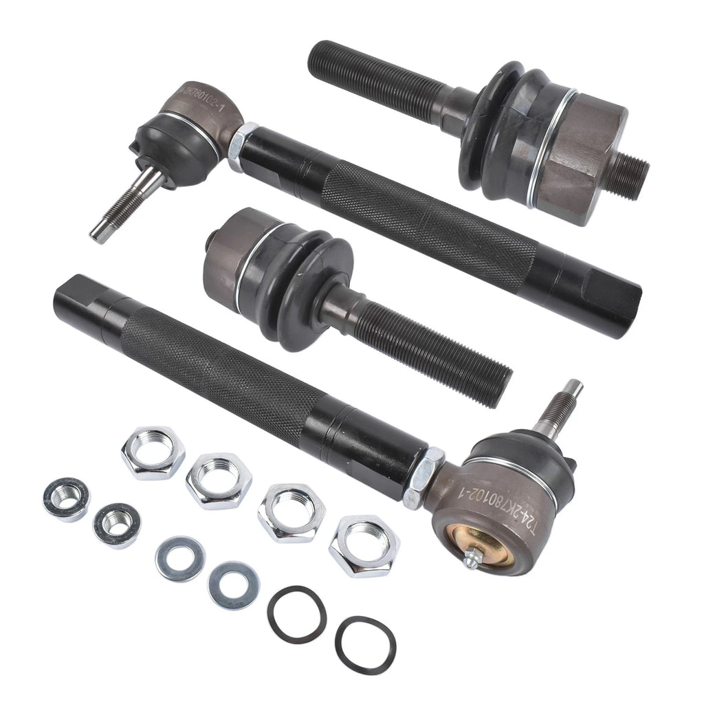 Front Tie Rods Inner & Outer for Chevy Silverado GMC Sierra 1500 2500 (1999–2007)
