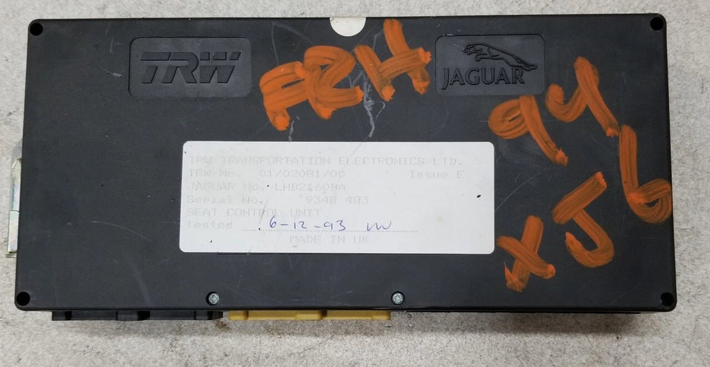 Right Seat Module with Memory for Jaguar XJS XJ6 (1993–1996) LHB2160BA