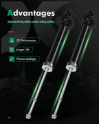 Rear Pair Shocks Struts for Lexus IS250 IS350 (2006–2013)