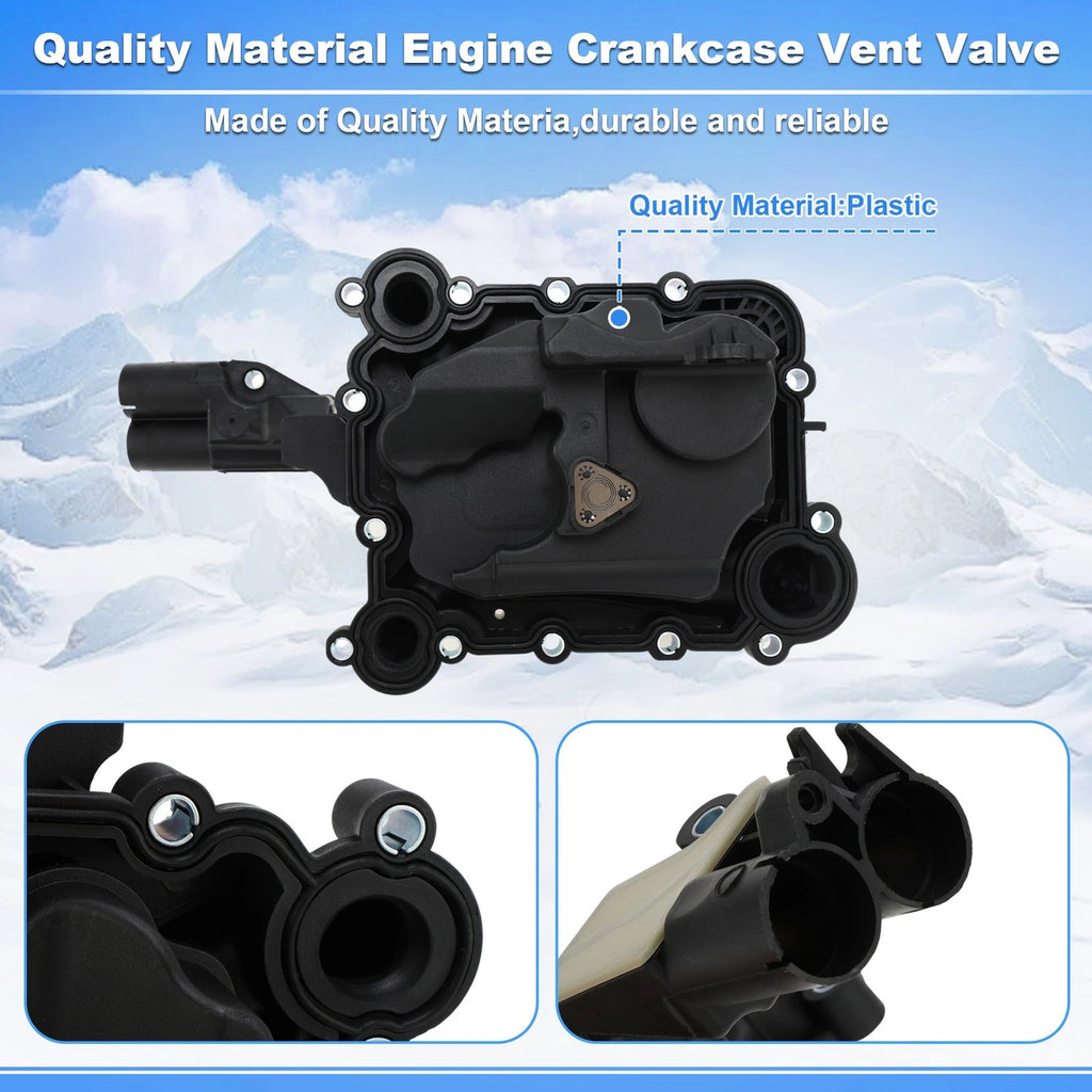 Engine Crankcase Vent Valve Oil Separator No.06E103547AB for Audi Q5 (2013–2017)