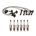 Denso Wire Set & 6 Double Platinum Spark Plugs for Mazda B4000 (1994–2004)