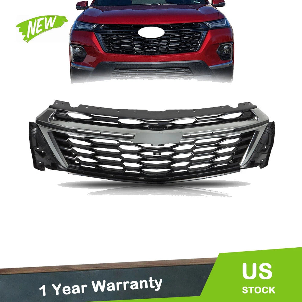 Front Bumper Upper Grille for Chevrolet Traverse (2022–2023)