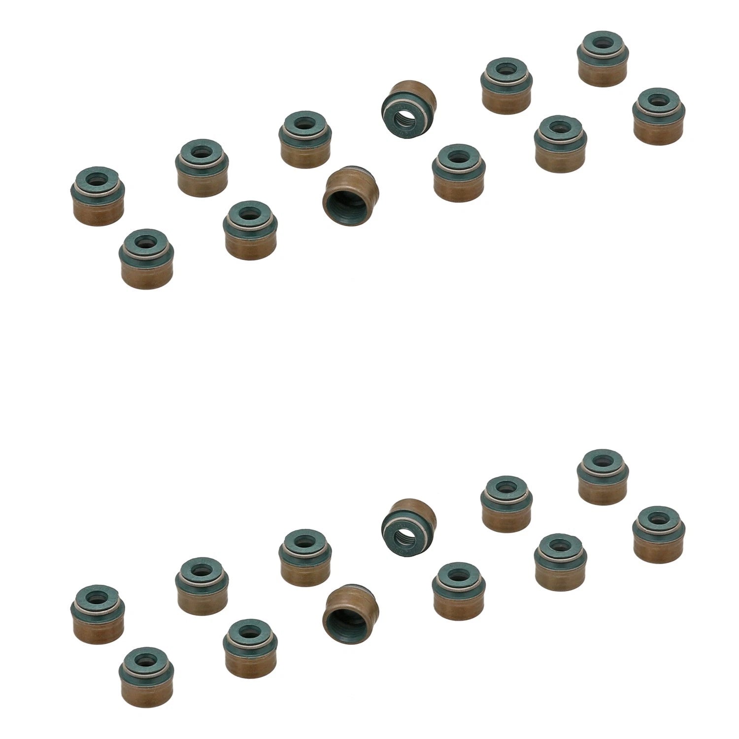 2X Engine Valve Stem Oil Seal Set for BMW E46 323i 325Ci 330i (1998–2006)