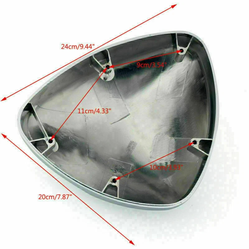 Chrome Air Cleaner Filter Cover for Suzuki Boulevard M109R (2006–2023)