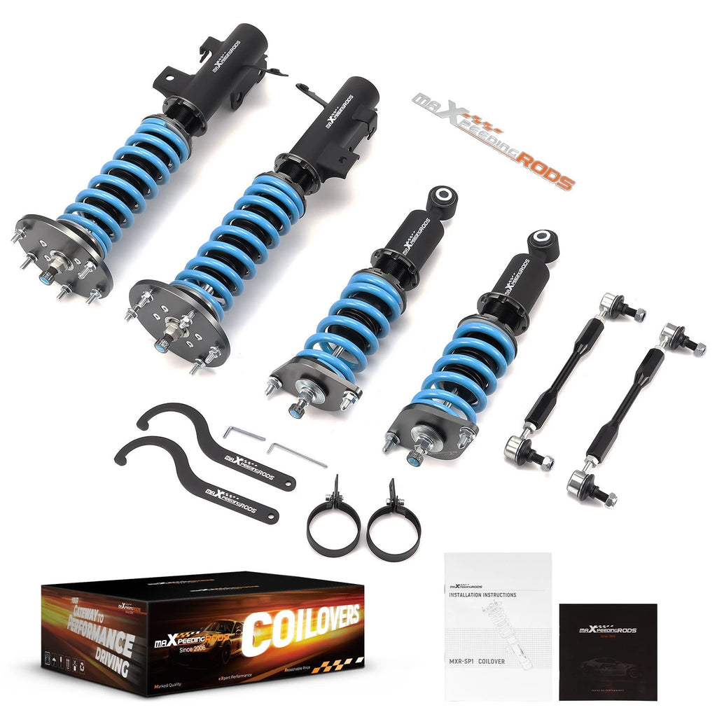 2X T6 Coilovers 24 Level Damper Adjustable for Honda CR-V (2012–2016)