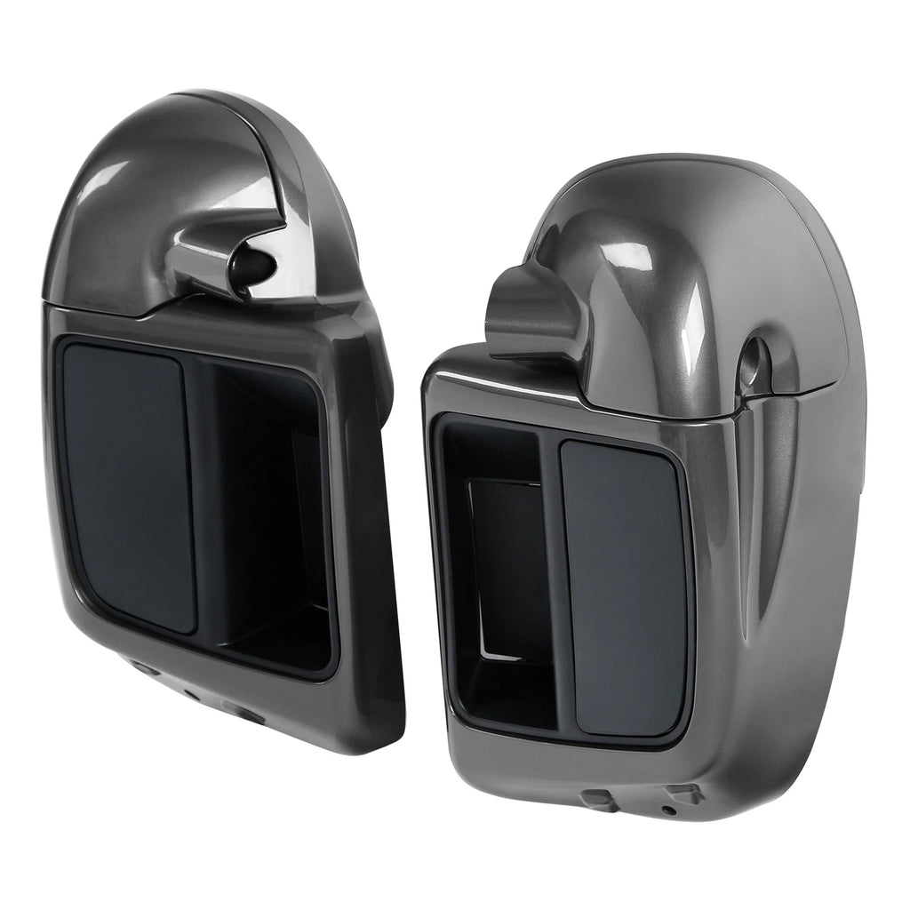Lower Vented Fairings for Harley Touring Road Glide (2014–2023) - Industrial Gray