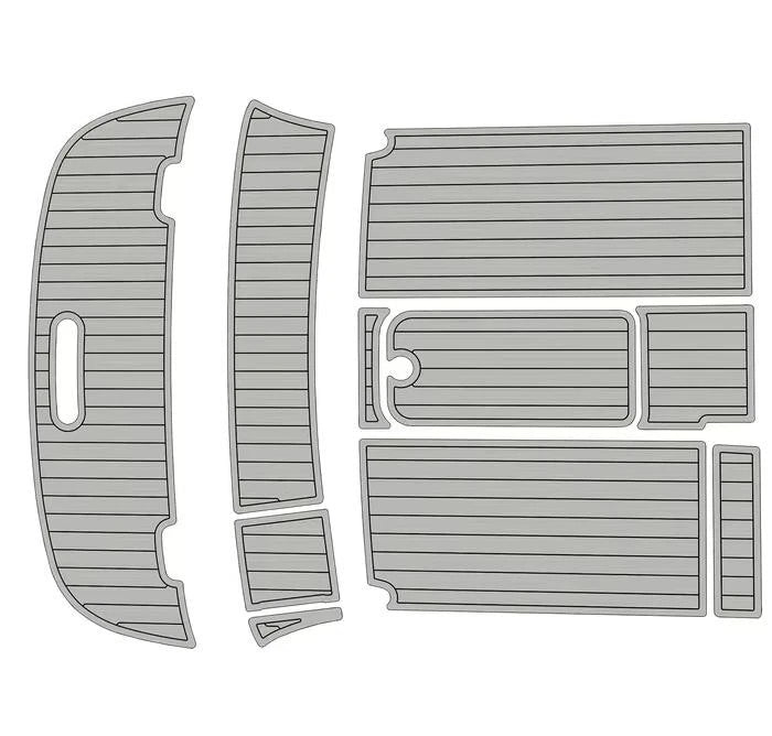 Custom Eva Foam Anti-slip Deck Marine Flooring Mats for Bayliner 652 (2010)