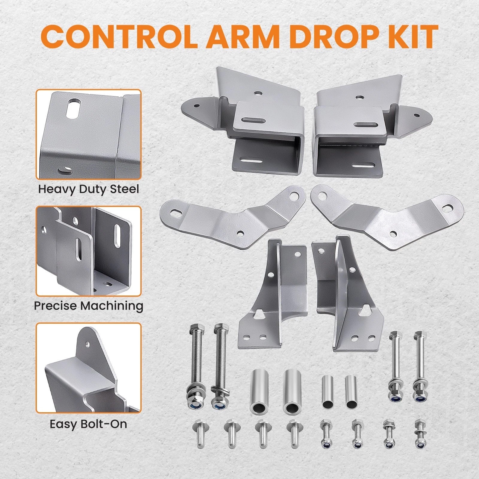 Control Arm Drop Brackets for Jeep Cherokee XJ (1984-2001)