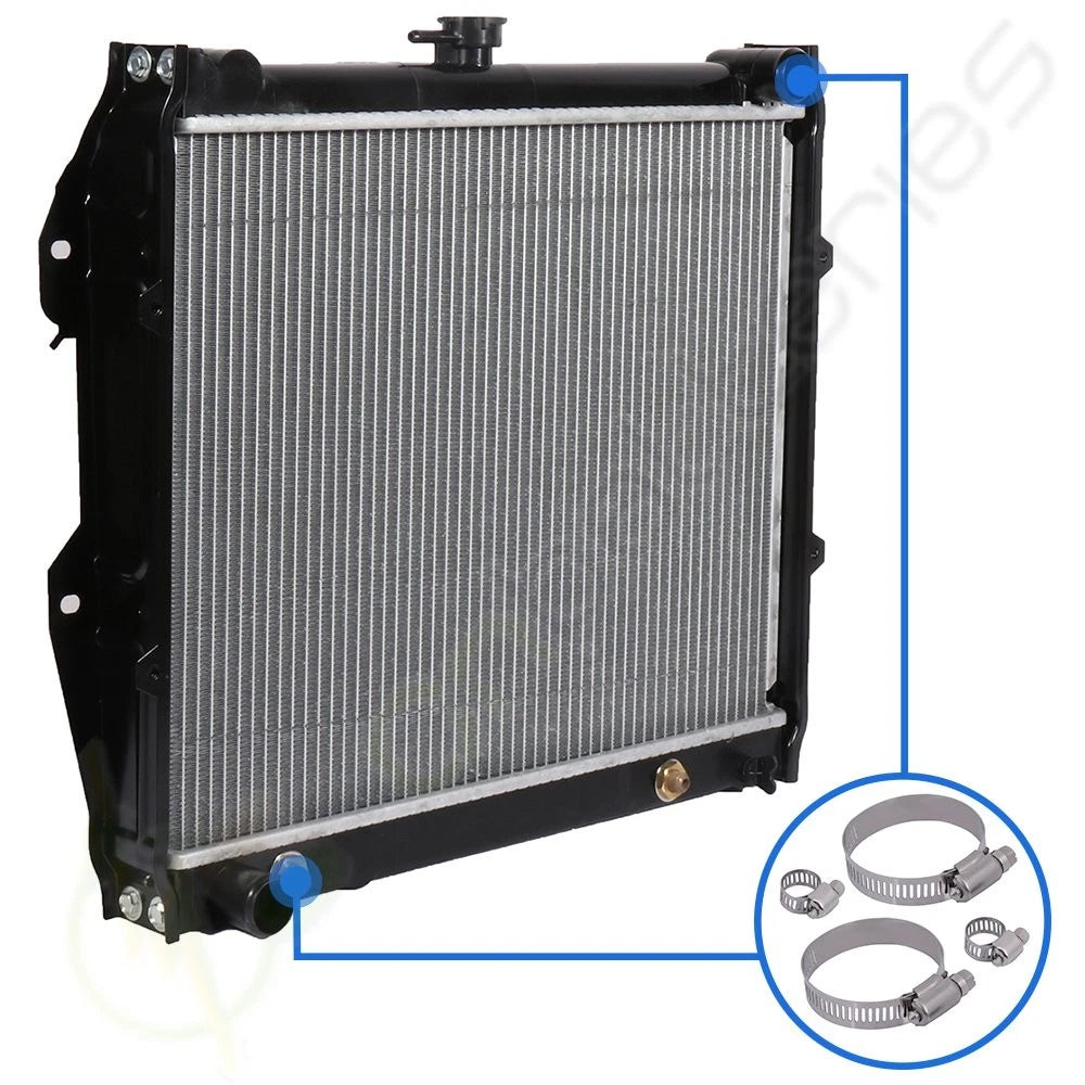 Radiator for Toyota 4Runner Pickup (1992–1995) w/ Hose Clamps Kit