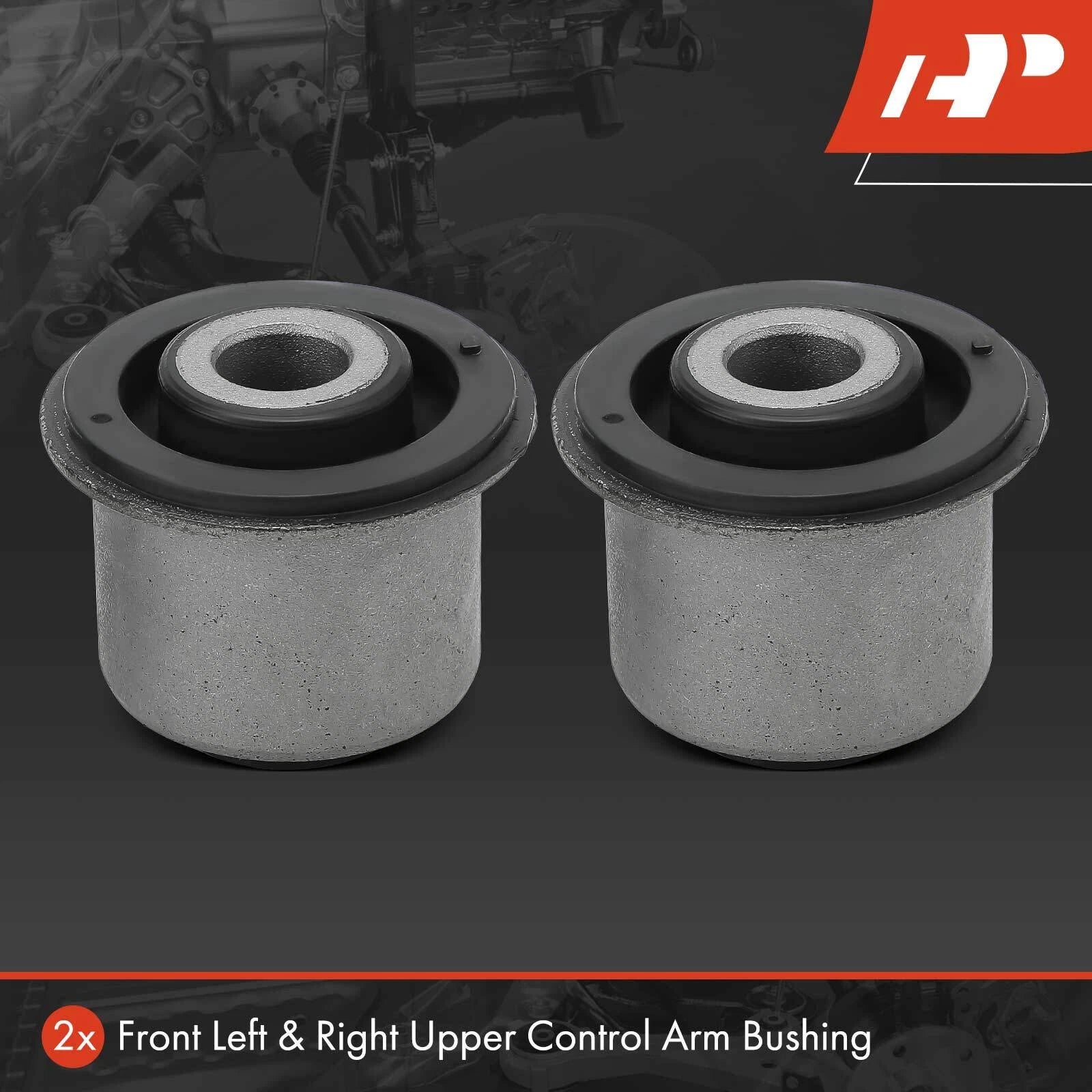 2X Front Upper Control Arm Bushing for Chevy Colorado GMC Canyon (2004-2012)