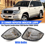 Front Corner Lights Lamp Indicator for Toyota Land Cruiser 100 (1998–2005)