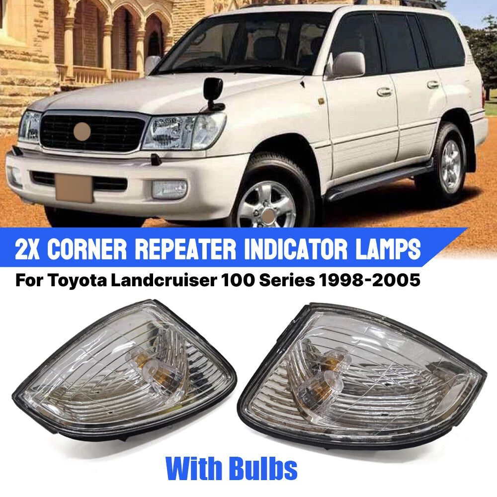 Front Corner Lights Lamp Indicator for Toyota Land Cruiser 100 (1998–2005)
