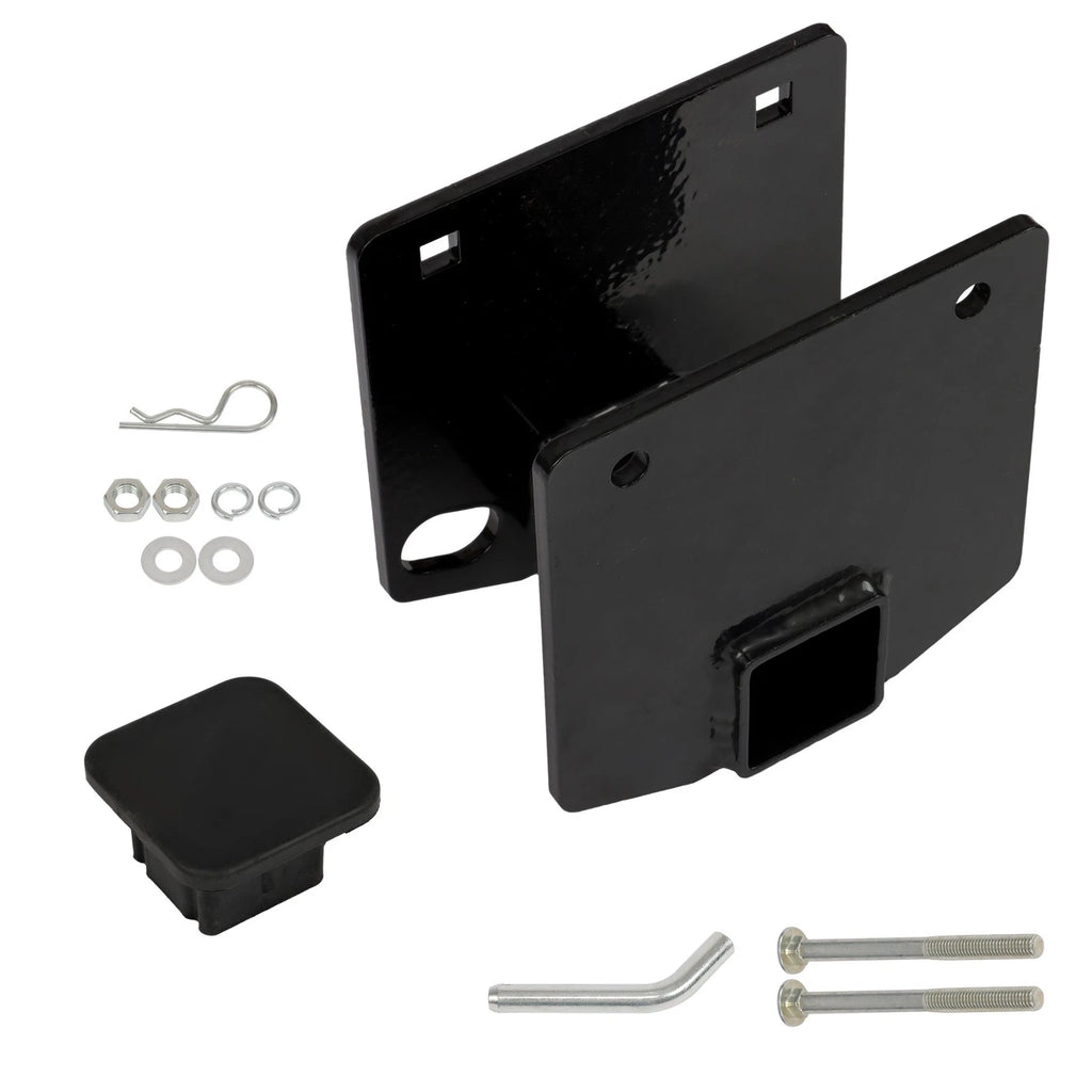 2 Inch Bumper Hitch Receiver Adapter for Various Models (3500 LBS Capacity)