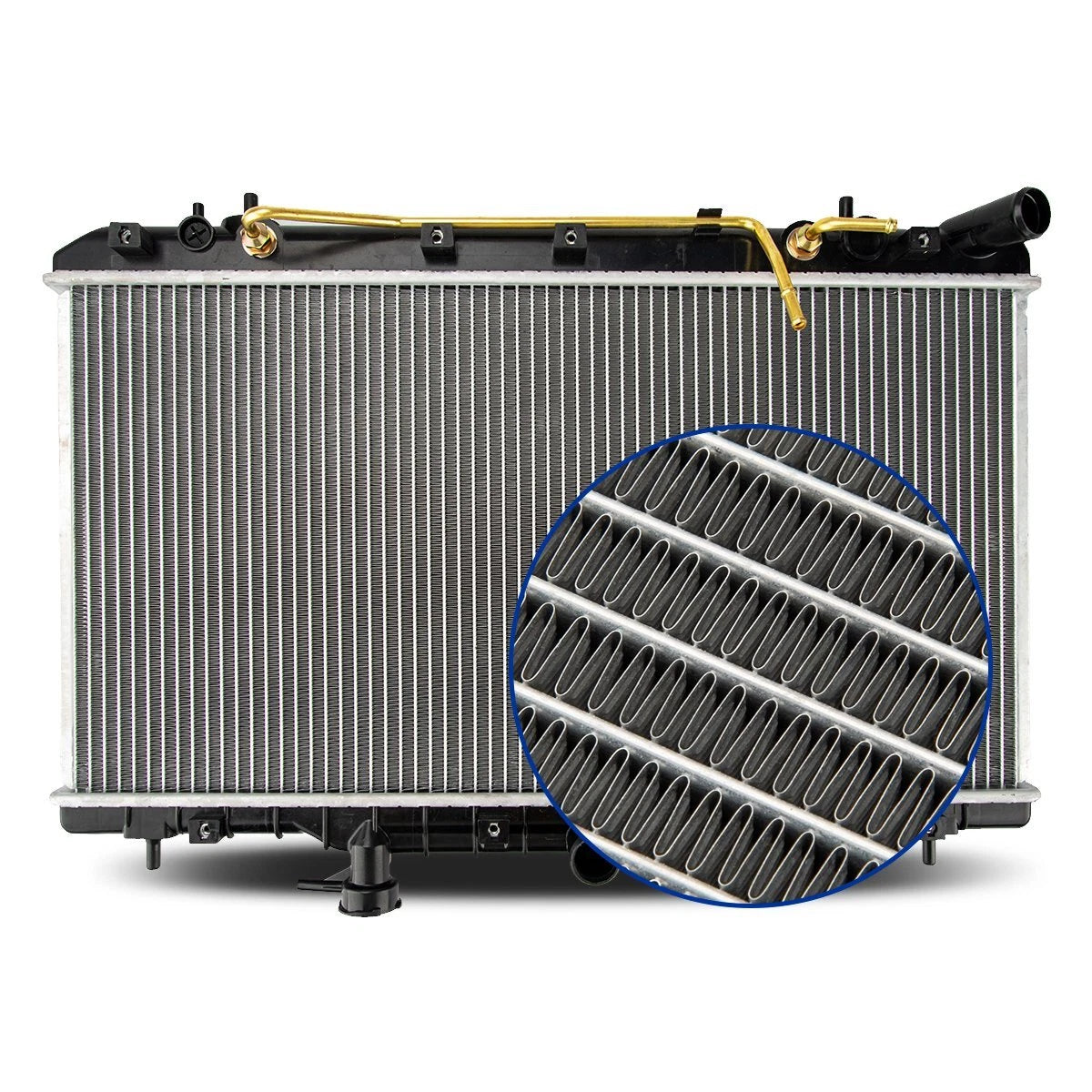 Aluminum Radiator for 2000–2005 Hyundai Accent 1.5L 1.6L (2000-2005)