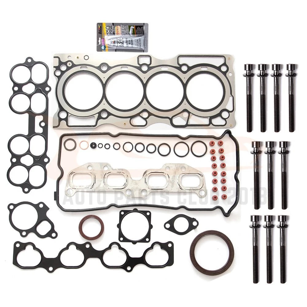 Head Gasket Set with Bolts for Nissan Sentra Altima 2.5L DOHC QR25DE (2000–2006)
