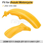 Set of 2 Front & Rear Fenders for Suzuki JR50 (1978–1999) Yellow Guards