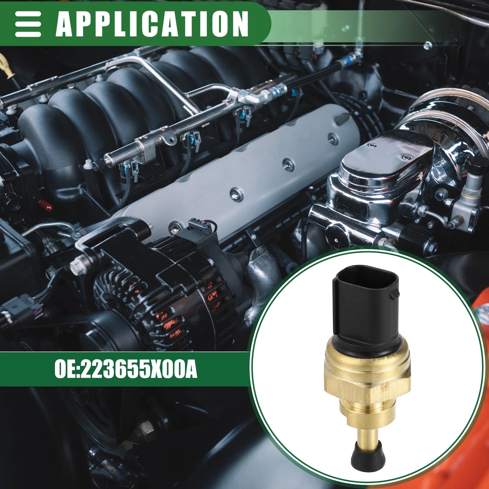 Fuel Oil Pressure Sensor for Nissan Navara Pickup (No. 223655X00A)