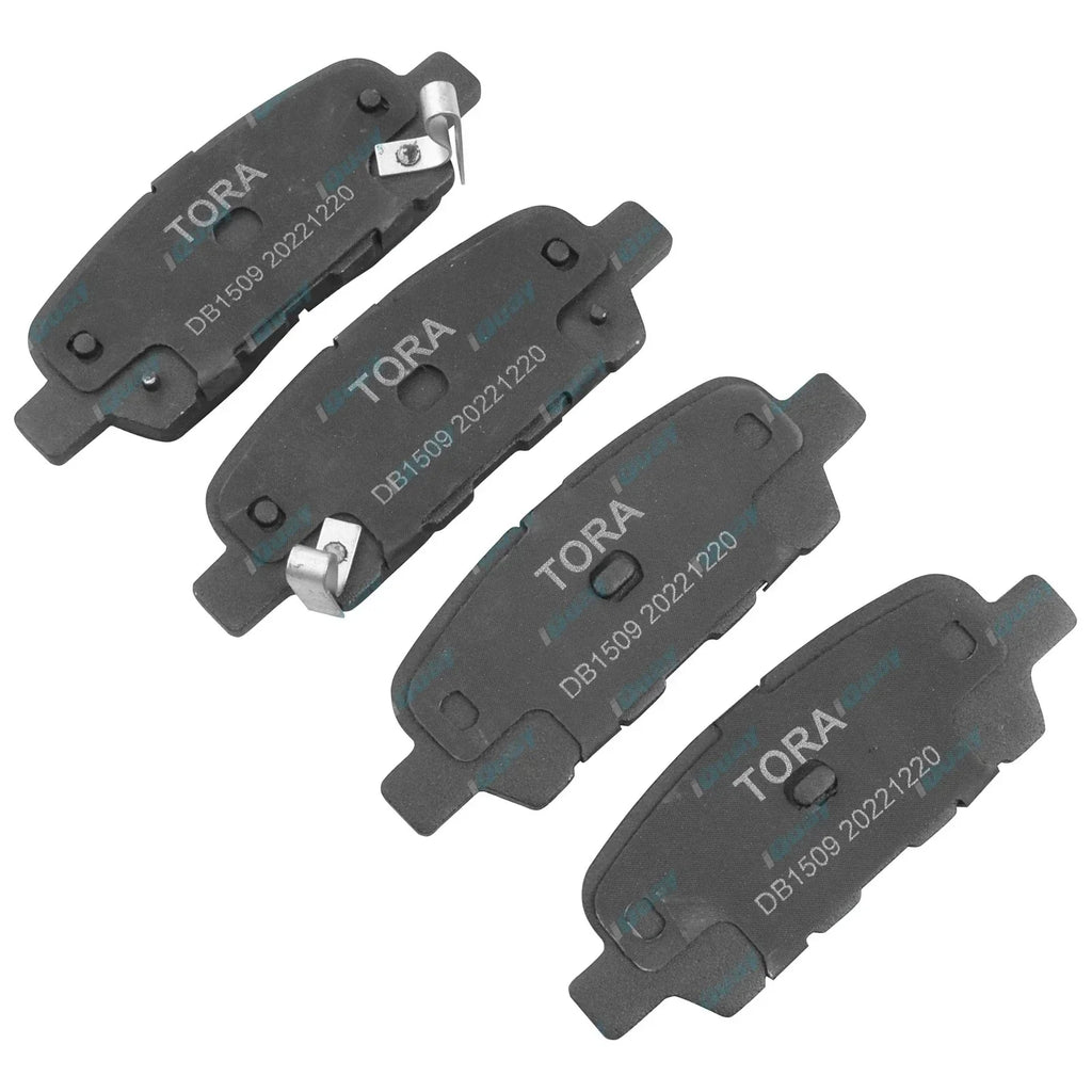 Rear Disc Brake Pads for Dualis J10 Wagon 2007~2016 ST Ti 2 4x4 Left+Right Set