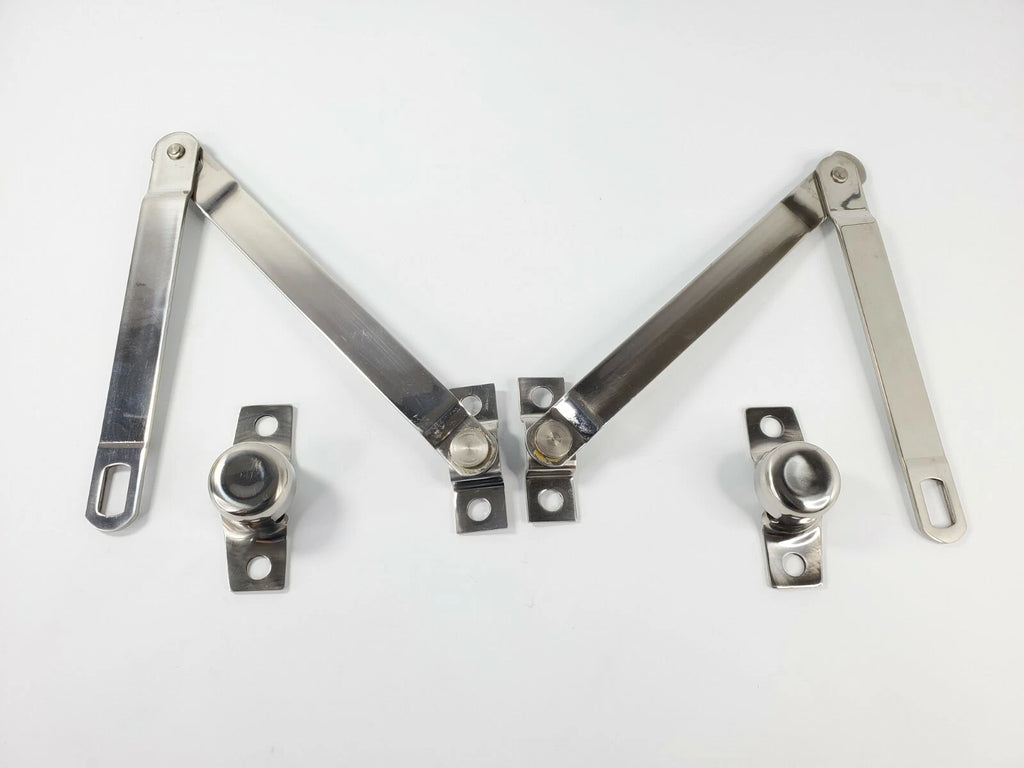 Stainless Tailgate Linkage Replacement Supports Hinges for Ford Truck (1964–1972)