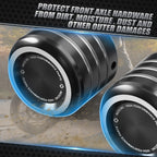 Anodized Front Axle Nut Covers for Harley Seventy Two XL1200V (2012–2022)