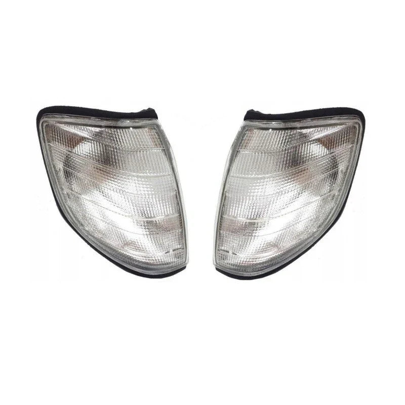 1 Pair Front Turn Signal Lamp Blinker Light for Mercedes S-Class (1991–1998)
