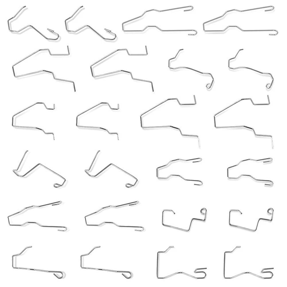 24pcs Headlight Bulb Retaining Clip Holder Set for H1 H3 H4 H7