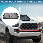 Front Hood Bumper Grille for Toyota Tacoma (2019–2020) Chrome