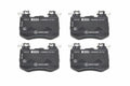 Set of 4 Front Disc Brake Pads for Mercedes-Benz GLC300 (2017–2023) 0004208103