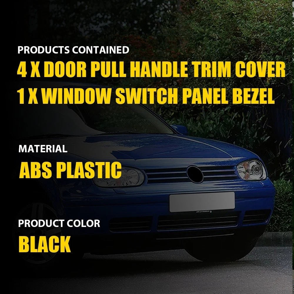 5X Inside Door Handle Cover Bracket Trim for VW Jetta MK4 (1998–2004)