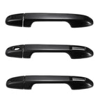 Set of 4 Exterior Door Handles for Subaru Impreza Sedan (2008–2011) Black