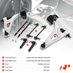 8x Front Control Arm with Ball Joint for Ford Freestar (2004-2007)