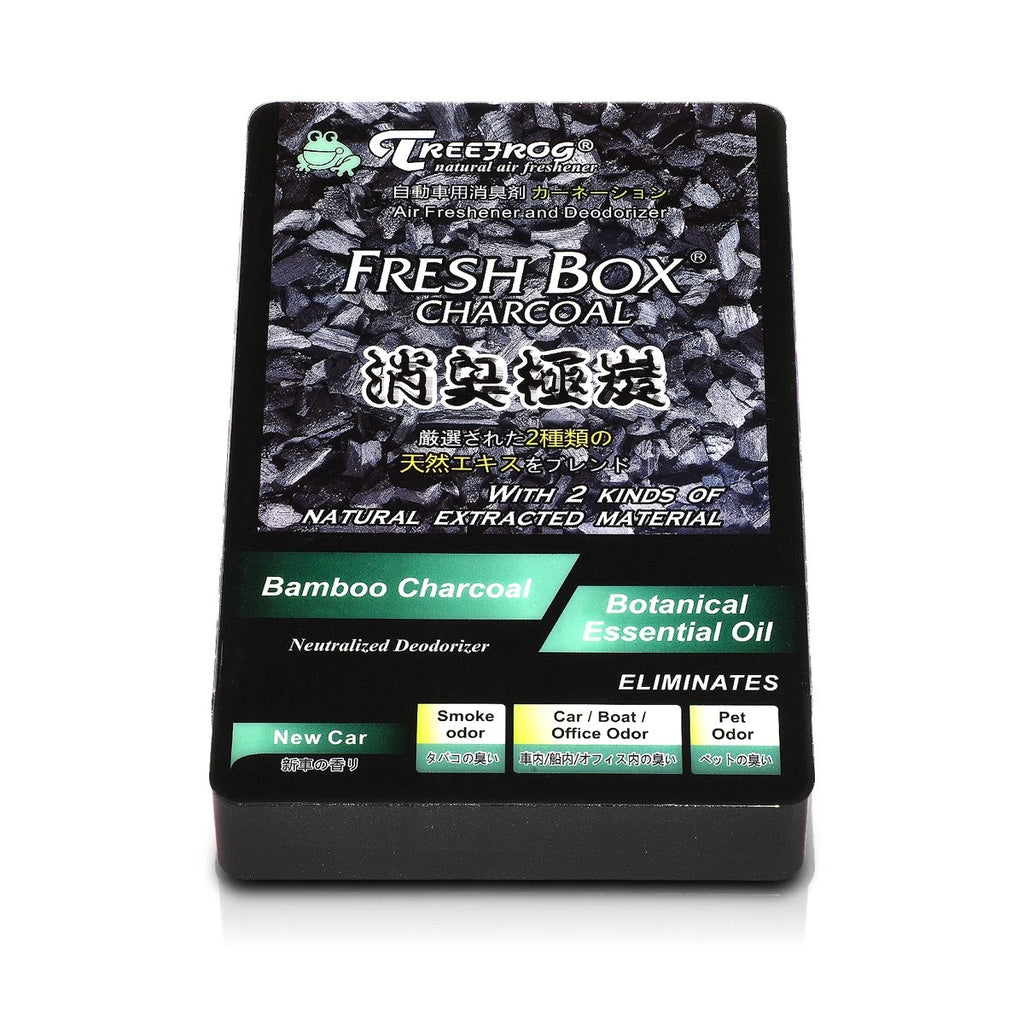 TreeFrog Bamboo Charcoal Air Freshener for All Vehicles (Universal)