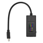 USB C Current Power Meter with HD Display for Quick Checks