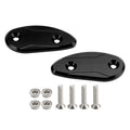 Aluminum Rear View Mirror Hole Caps Black for Honda CBR 1000 RR (2008–2023)