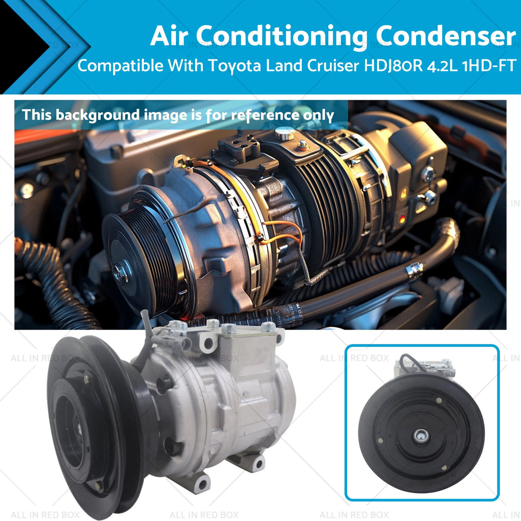 Air Con Compressor for Toyota Landcruiser HDJ80R (1990–1997) 1HD-FT