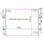 Replacement Plastic/Aluminum Radiator (See compatibility Chart)