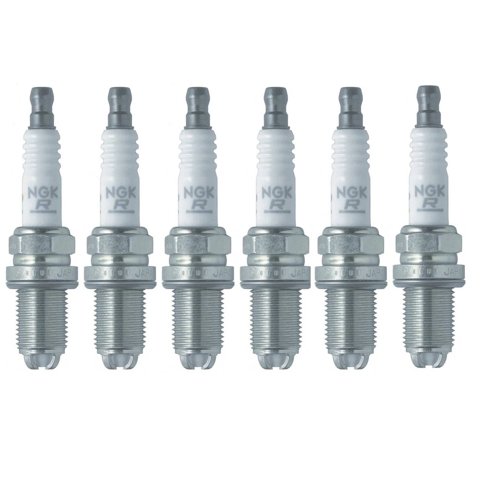 Set of 6 NGK Laser Platinum Spark Plugs for Volkswagen
