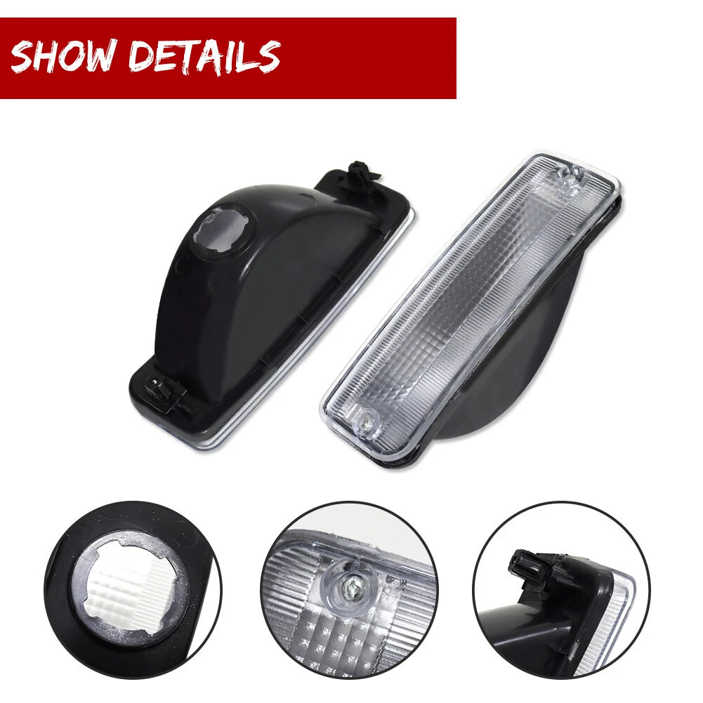 Clear Turn Signal Parking Light Lamps for Toyota T100 (1993–1998)