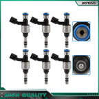 Set of 6 Fuel Injectors for Chevrolet Impala Cadillac CTS ATS XTS Buick LaCrosse (3.6L)