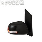 Passenger Side Power Door Mirror Replacement Heated Glass Memory for Honda