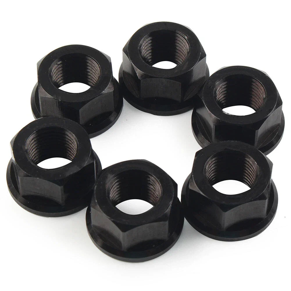 CNC M10 x 1.0 Rear Sprocket Nuts for Ducati Streetfighter Panigale V4 (2018-2023)