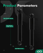 Pair Rear Shock Struts for Kia Soul Plus Sport (2010–2013)