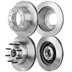 Brake Disc Rotors for Ford F-250 Super Duty (2012) Front & Rear RWD