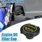 Oil Filler Cap No. 1L3Z6766AA for Ford E-250 4.6L (2003–2007) Black