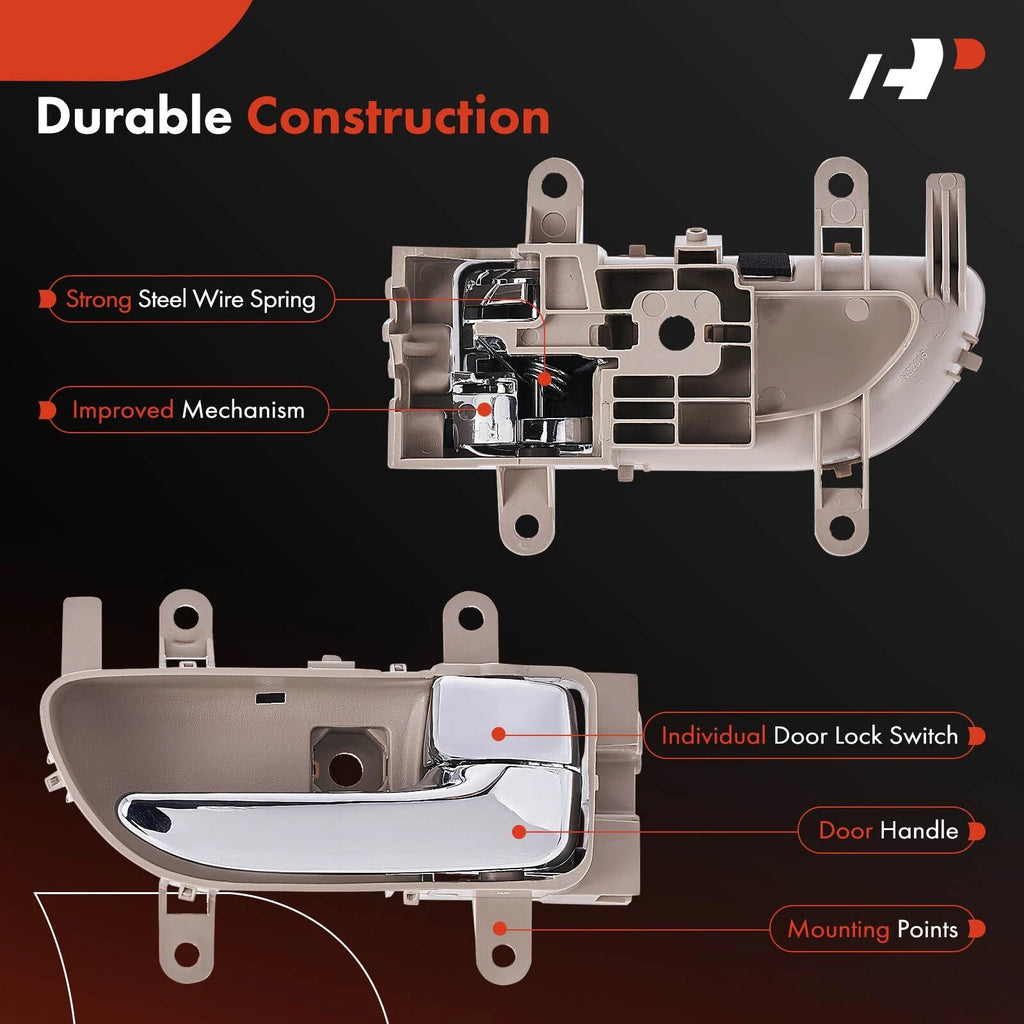 Right Chrome Interior Door Handle for Nissan Murano (2006-2007)