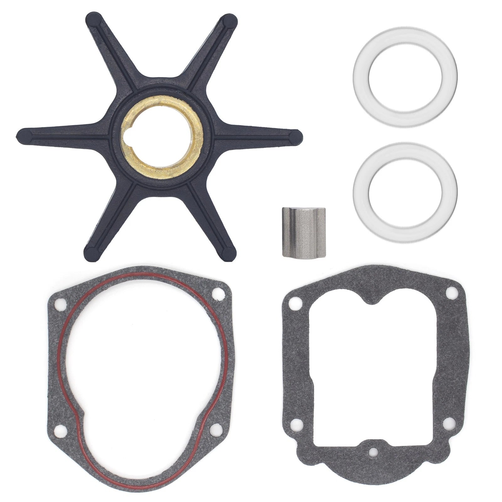 Water Pump Impeller Kit for Mercury 18 25 30 40 50 HP (47-85089-1)