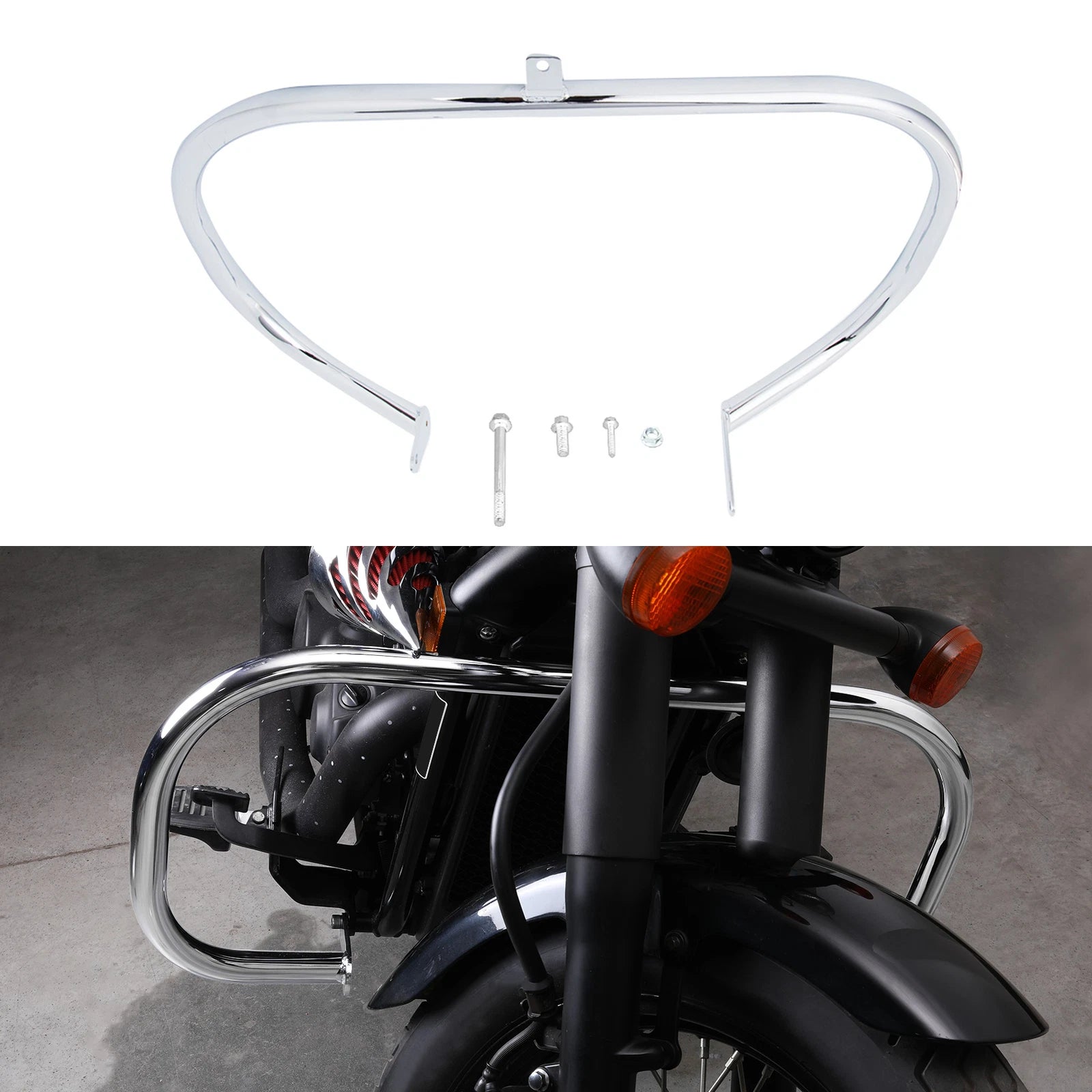 1.25" Engine Guard Crash Bar for Honda Shadow Aero VT750 VT750C VT750CE (2004–2025)
