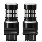 2X Red LED Strobe Brake Tail Light Bulbs for AUXITO 3157 3057