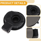 Fuel Tank Door Cap for Volkswagen Magotan (2011–2019) 3AD809857 Dark Gold Tone