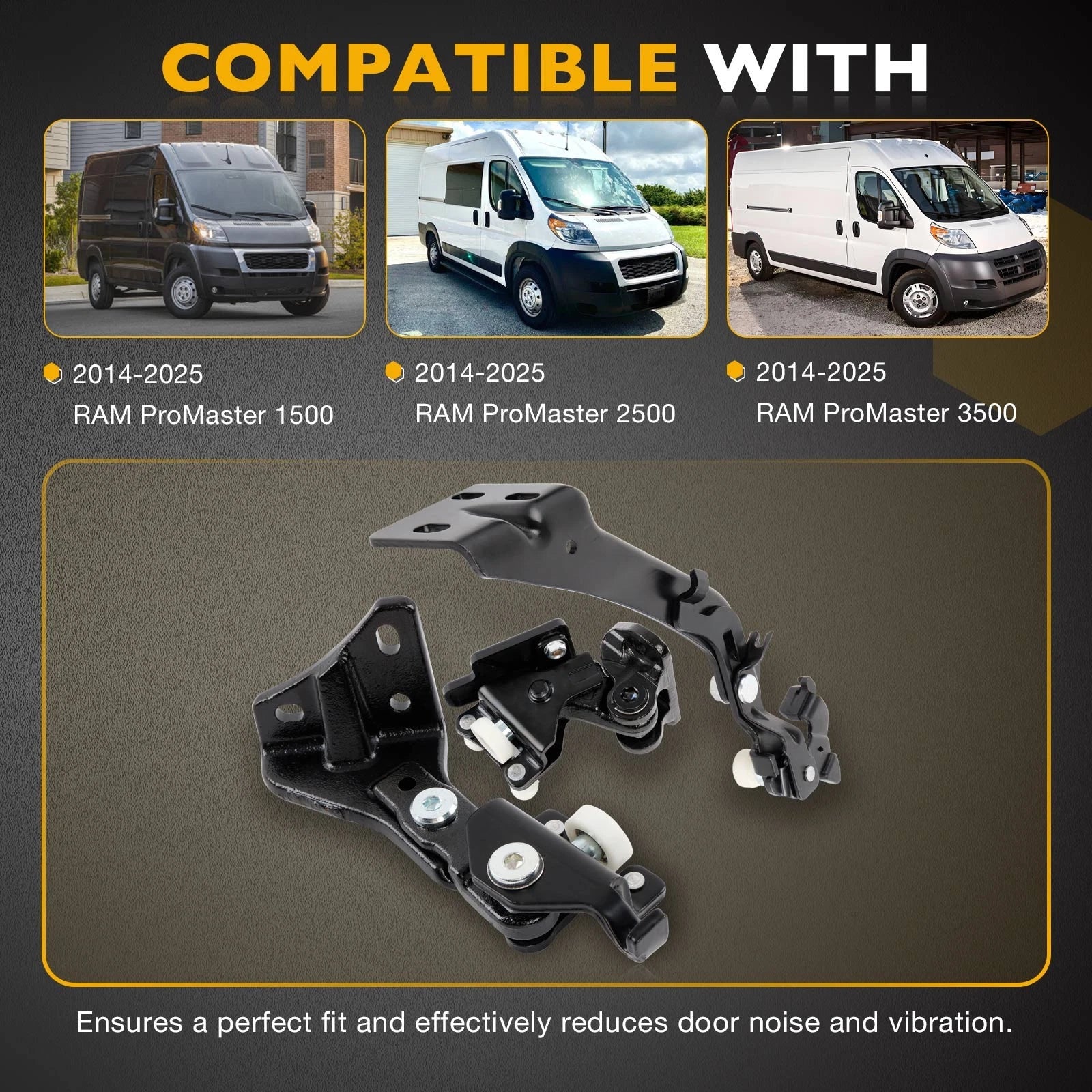 Sliding Door Roller Kit for Ram ProMaster (2014-2025)